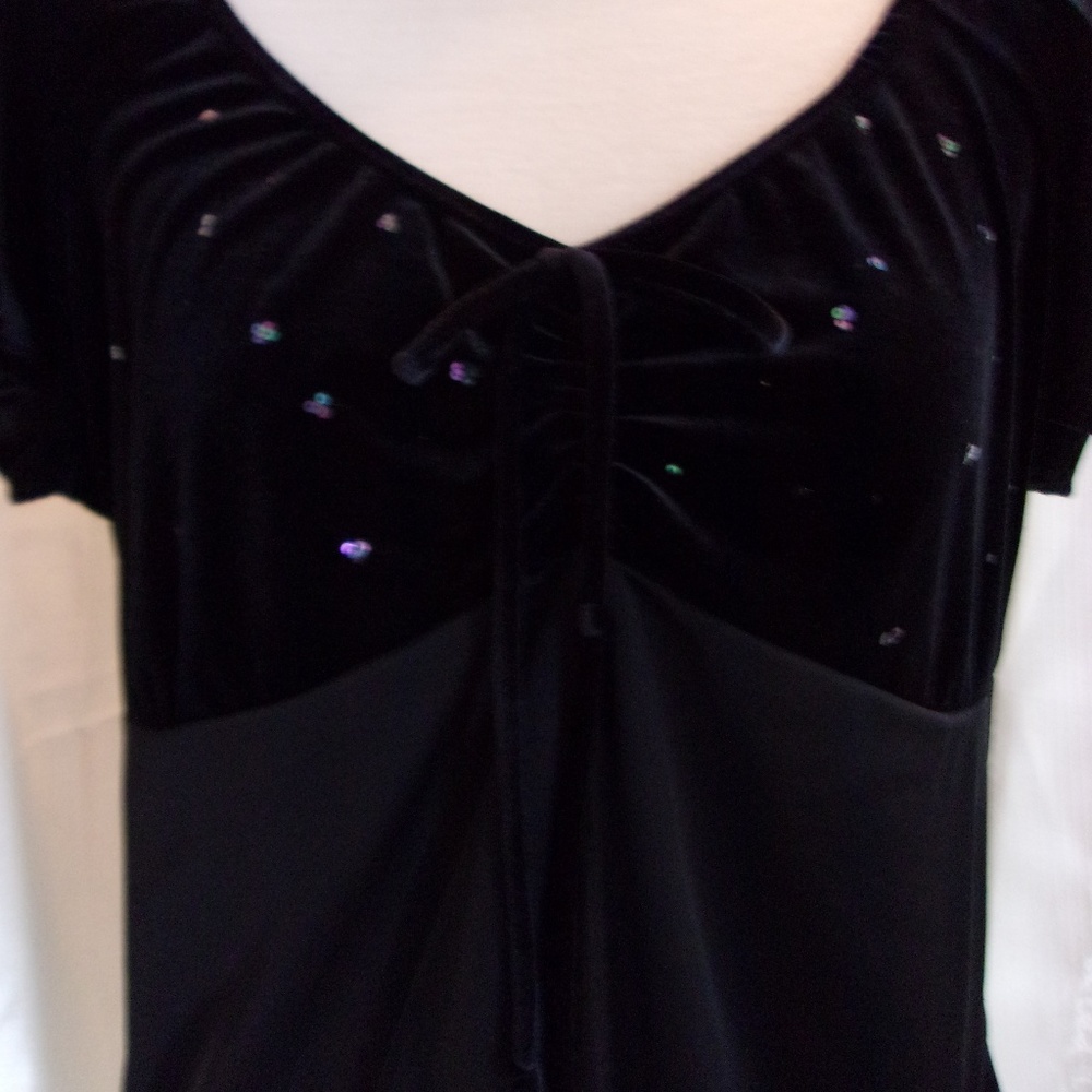 Black Velvet Top